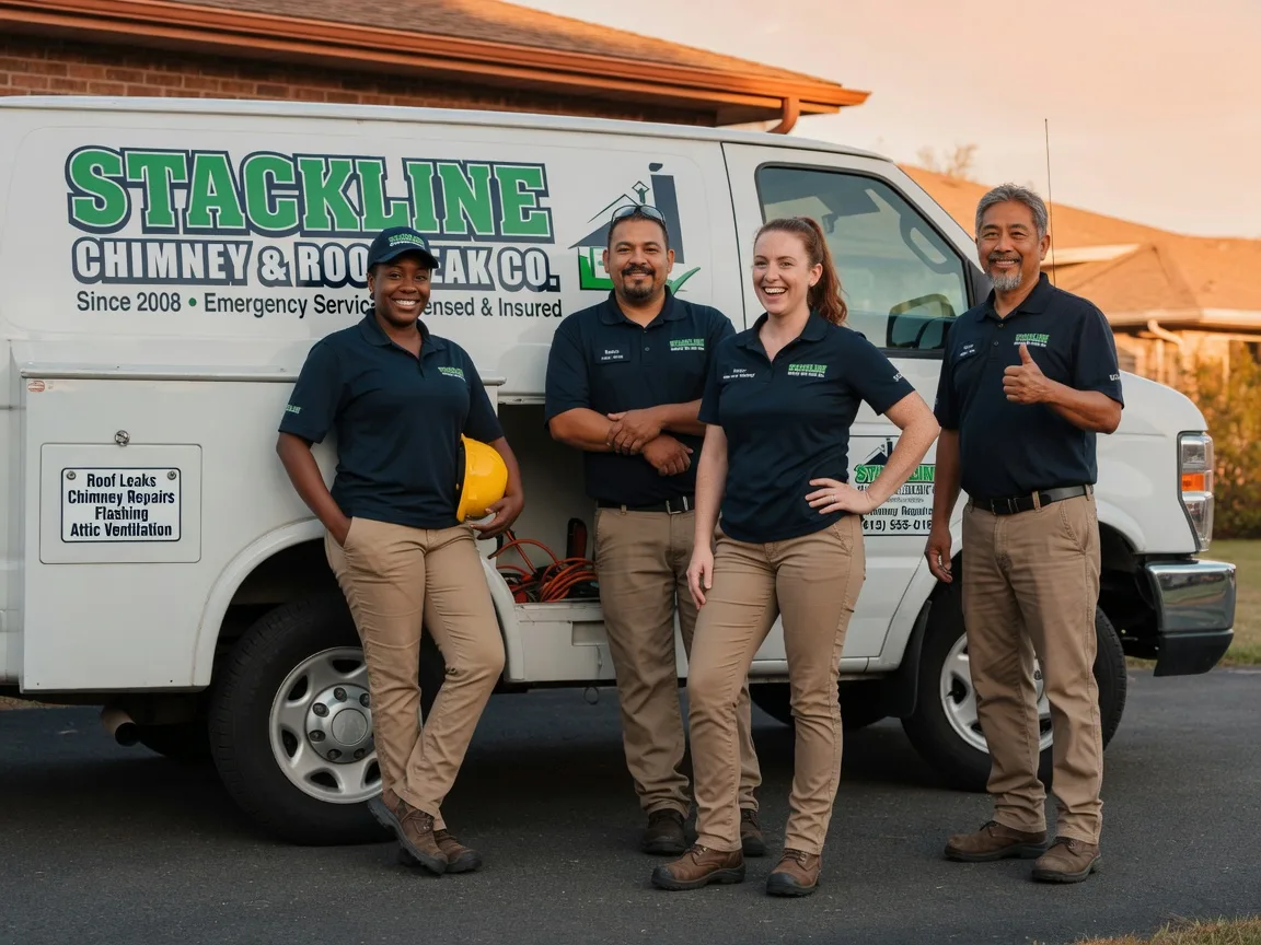 Chimney flashing repair company in North Beach, MD